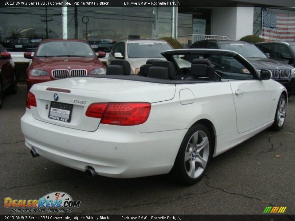 2013 BMW 3 Series 335i Convertible Alpine White / Black Photo #5