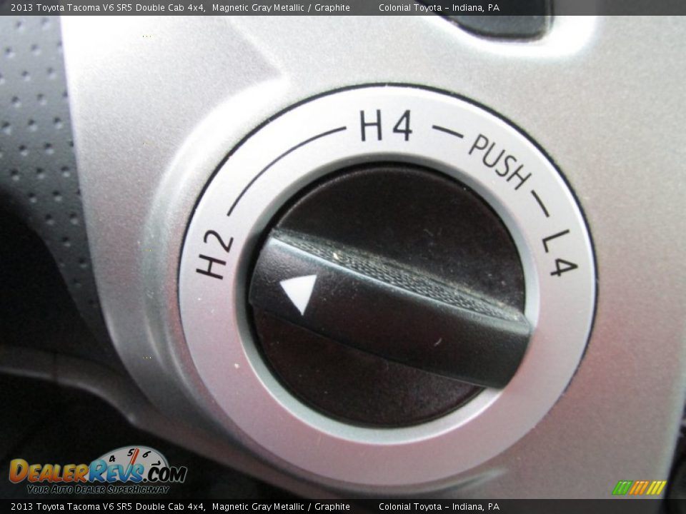 2013 Toyota Tacoma V6 SR5 Double Cab 4x4 Magnetic Gray Metallic / Graphite Photo #18