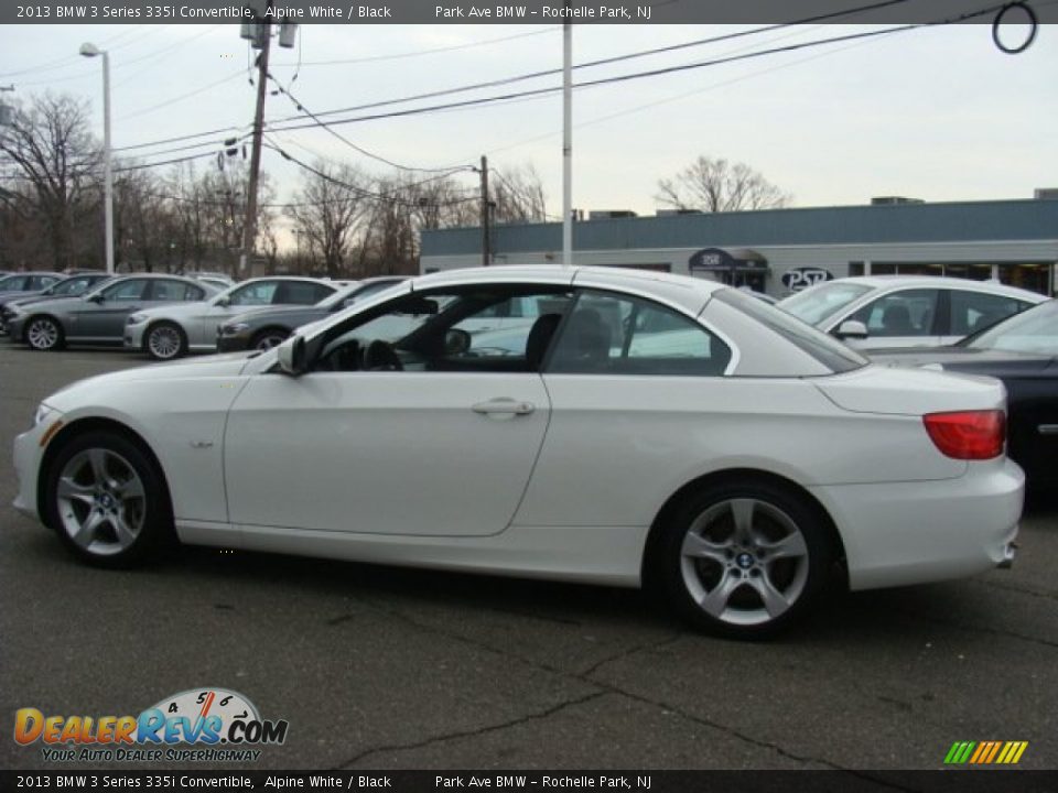 2013 BMW 3 Series 335i Convertible Alpine White / Black Photo #11