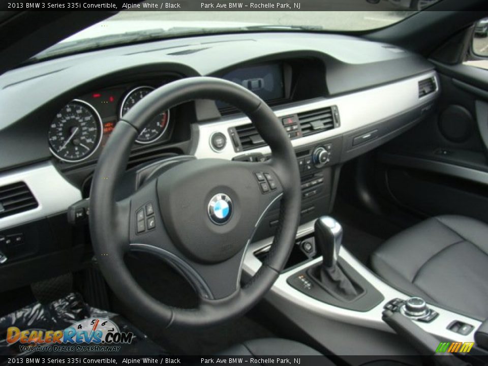 2013 BMW 3 Series 335i Convertible Alpine White / Black Photo #16