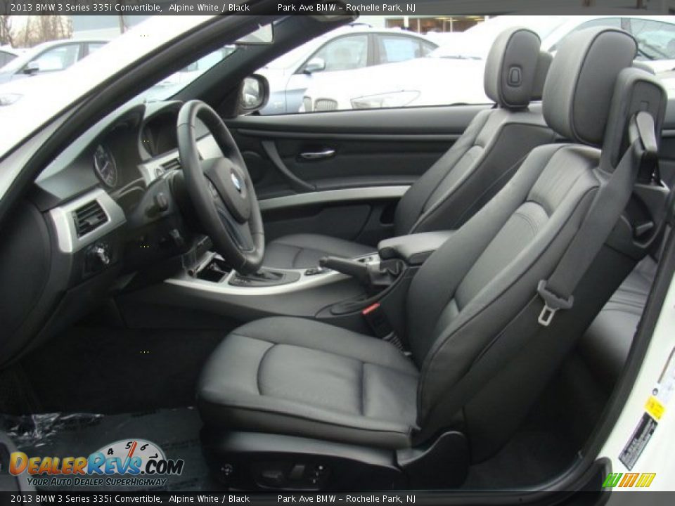 2013 BMW 3 Series 335i Convertible Alpine White / Black Photo #17