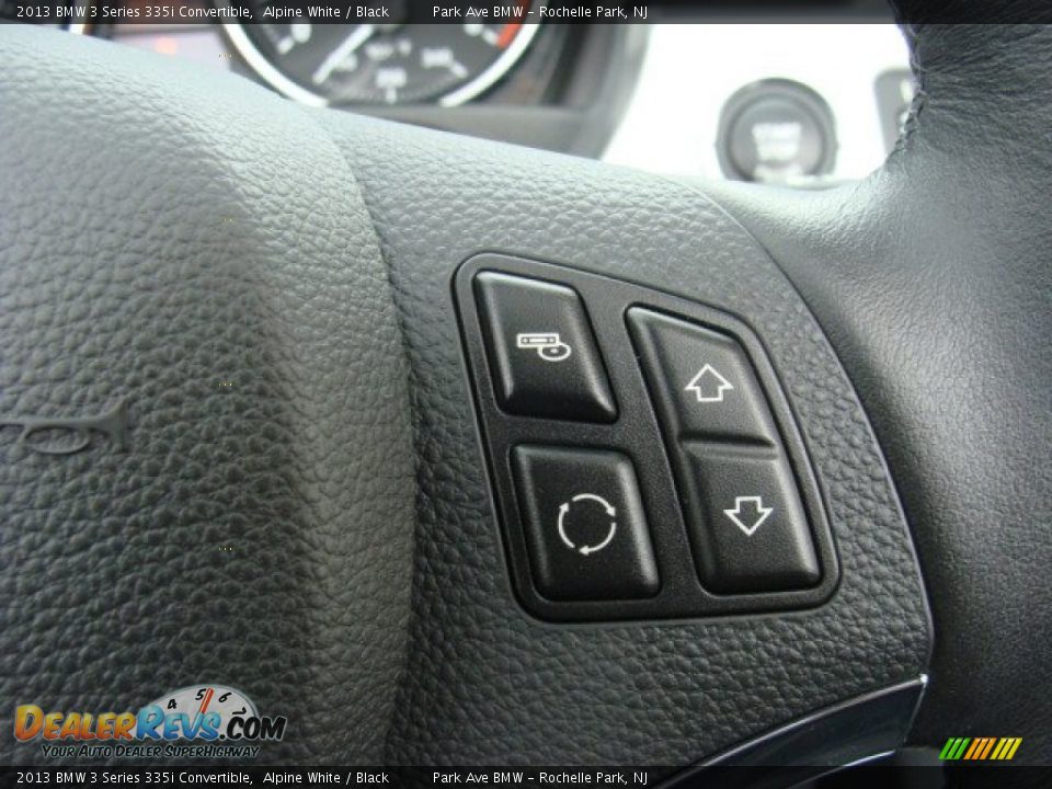2013 BMW 3 Series 335i Convertible Alpine White / Black Photo #21