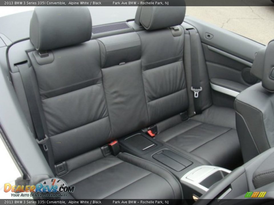 2013 BMW 3 Series 335i Convertible Alpine White / Black Photo #29