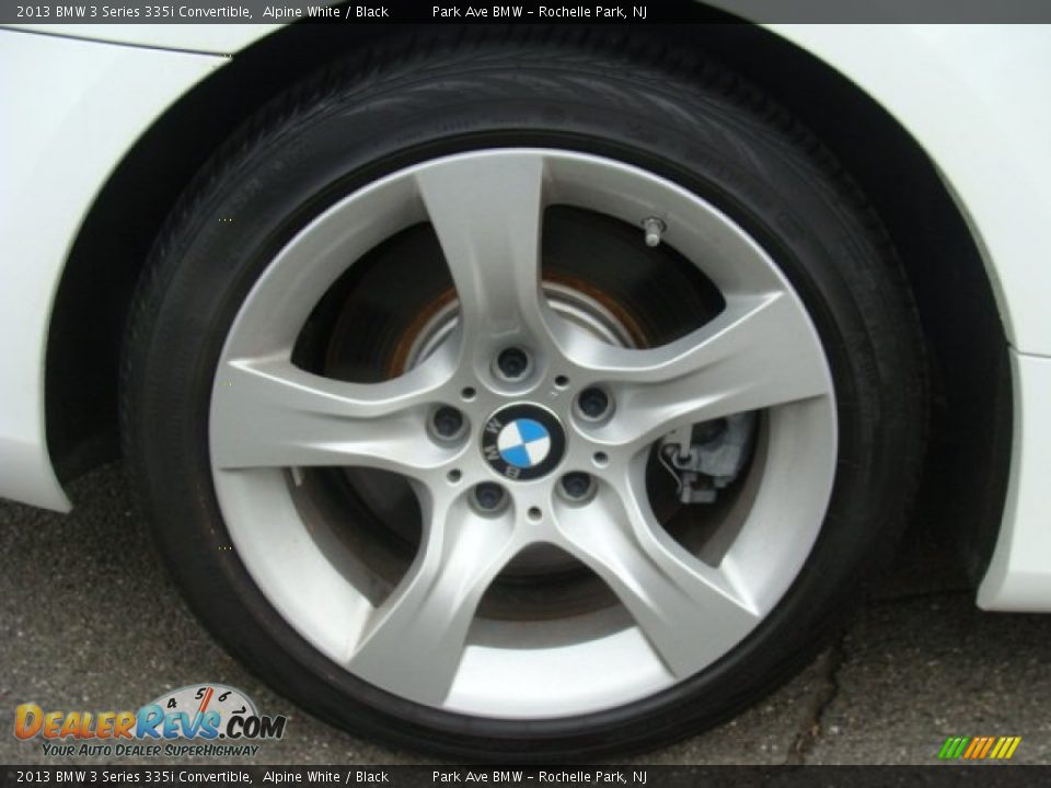 2013 BMW 3 Series 335i Convertible Alpine White / Black Photo #30