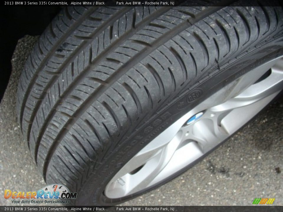 2013 BMW 3 Series 335i Convertible Alpine White / Black Photo #31