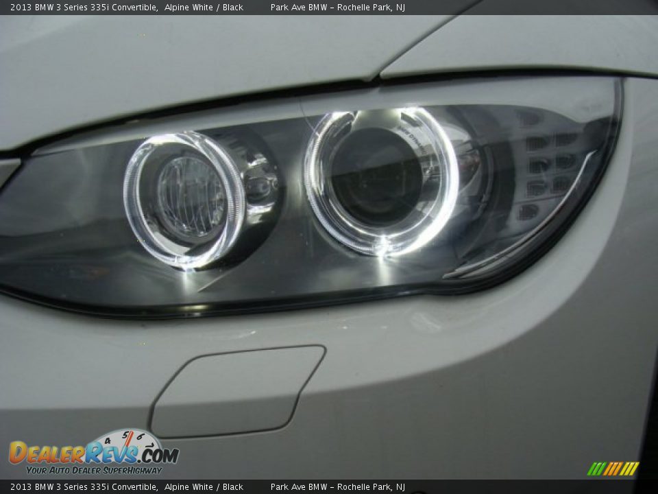 2013 BMW 3 Series 335i Convertible Alpine White / Black Photo #33