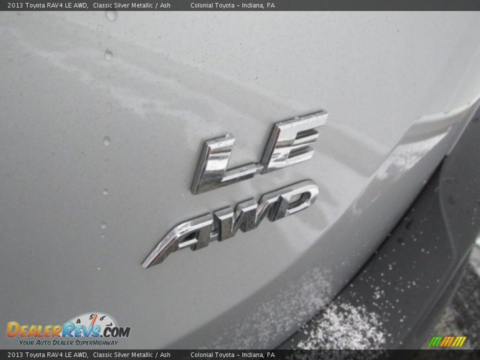 2013 Toyota RAV4 LE AWD Classic Silver Metallic / Ash Photo #5