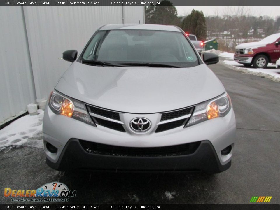 2013 Toyota RAV4 LE AWD Classic Silver Metallic / Ash Photo #8