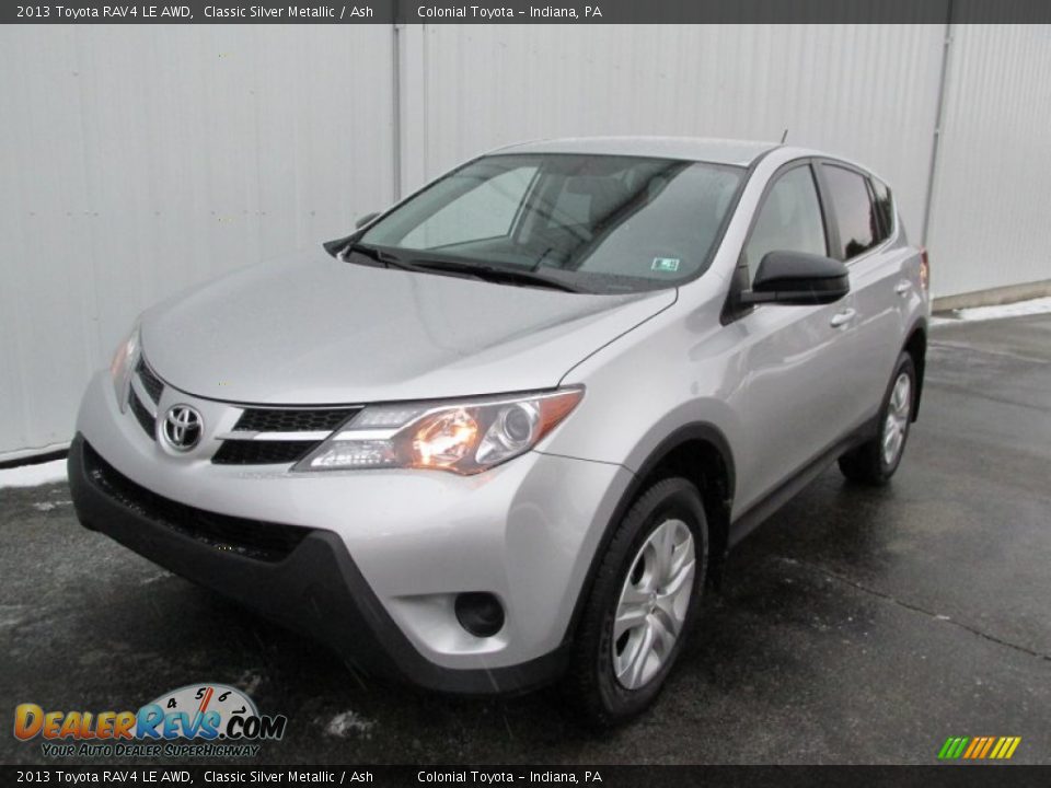 2013 Toyota RAV4 LE AWD Classic Silver Metallic / Ash Photo #9