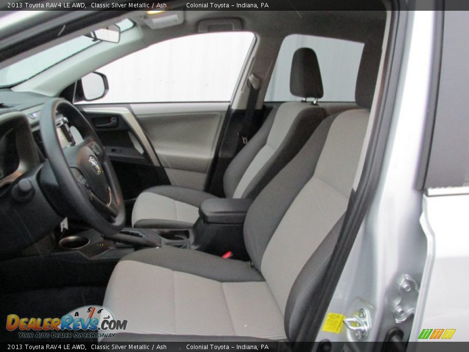 2013 Toyota RAV4 LE AWD Classic Silver Metallic / Ash Photo #12