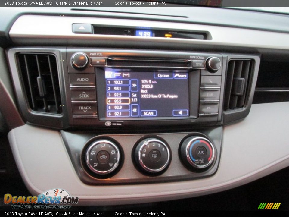 2013 Toyota RAV4 LE AWD Classic Silver Metallic / Ash Photo #15