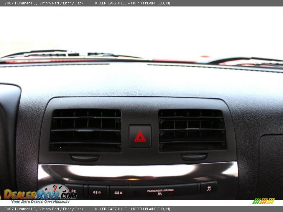 2007 Hummer H3 Victory Red / Ebony Black Photo #16