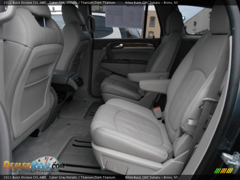 2011 Buick Enclave CXL AWD Cyber Gray Metallic / Titanium/Dark Titanium Photo #7