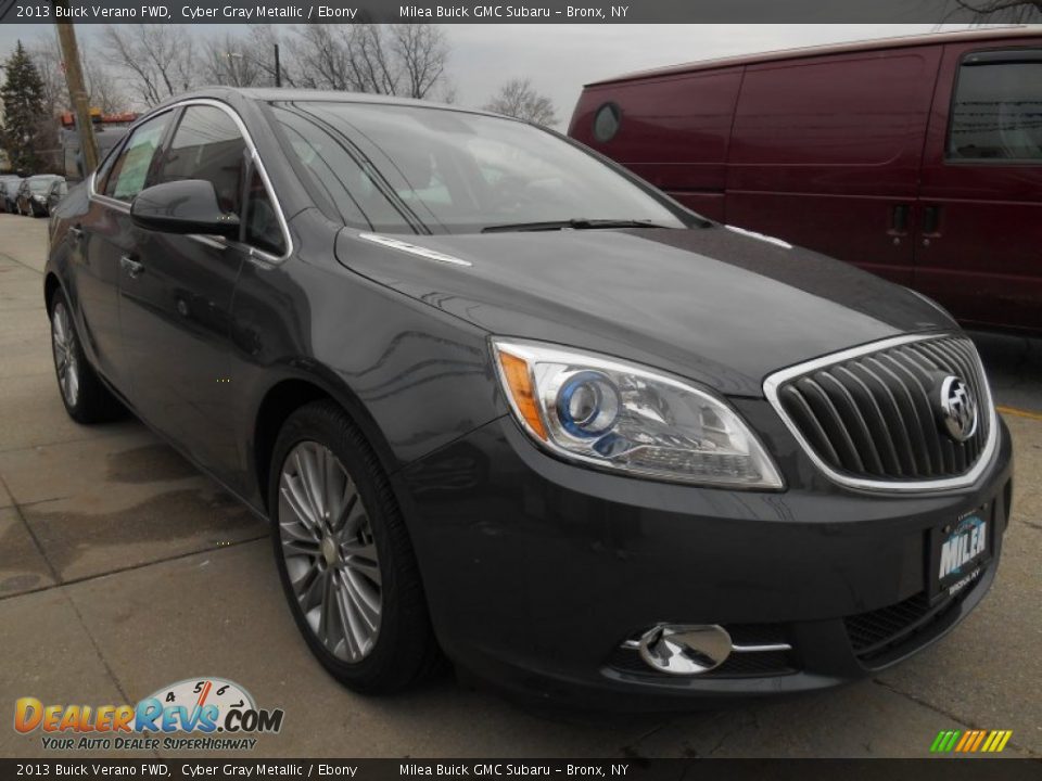 2013 Buick Verano FWD Cyber Gray Metallic / Ebony Photo #1