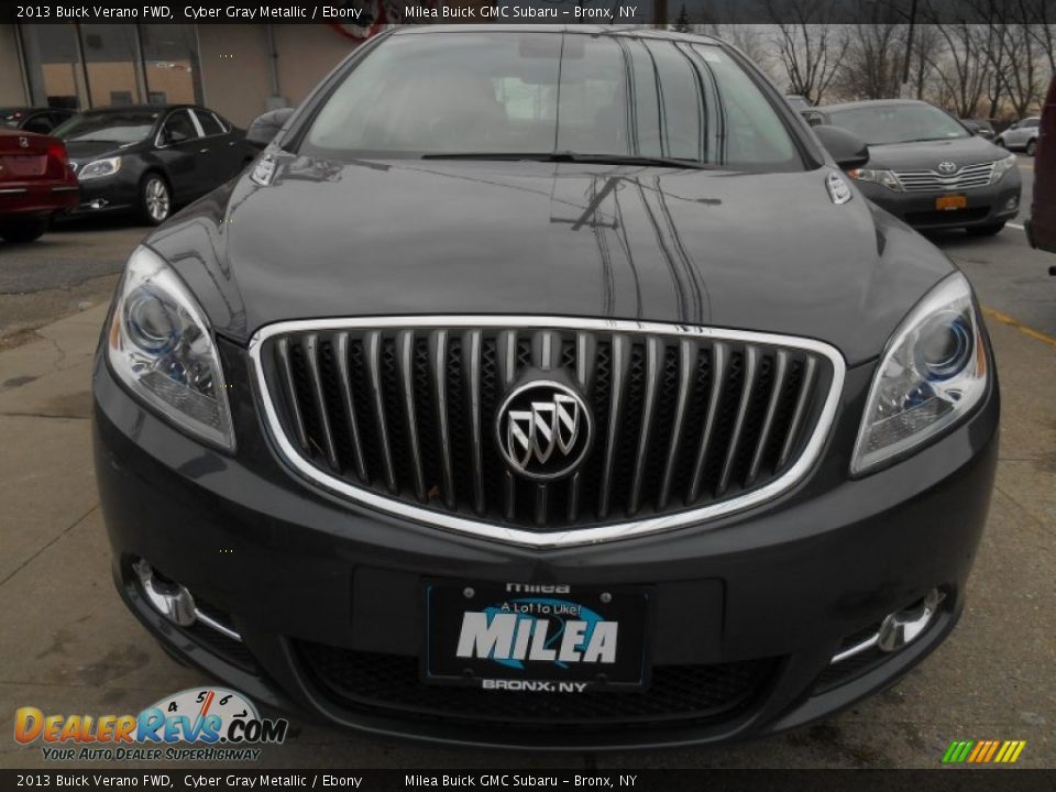 2013 Buick Verano FWD Cyber Gray Metallic / Ebony Photo #2