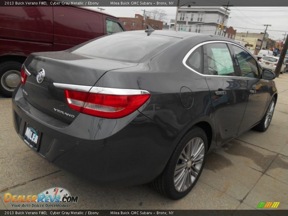2013 Buick Verano FWD Cyber Gray Metallic / Ebony Photo #4