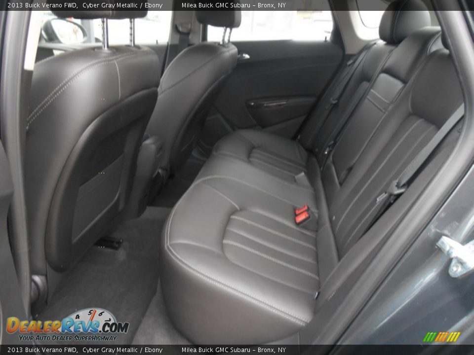 2013 Buick Verano FWD Cyber Gray Metallic / Ebony Photo #7