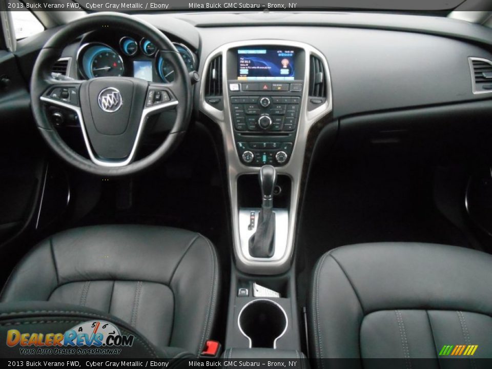 2013 Buick Verano FWD Cyber Gray Metallic / Ebony Photo #8