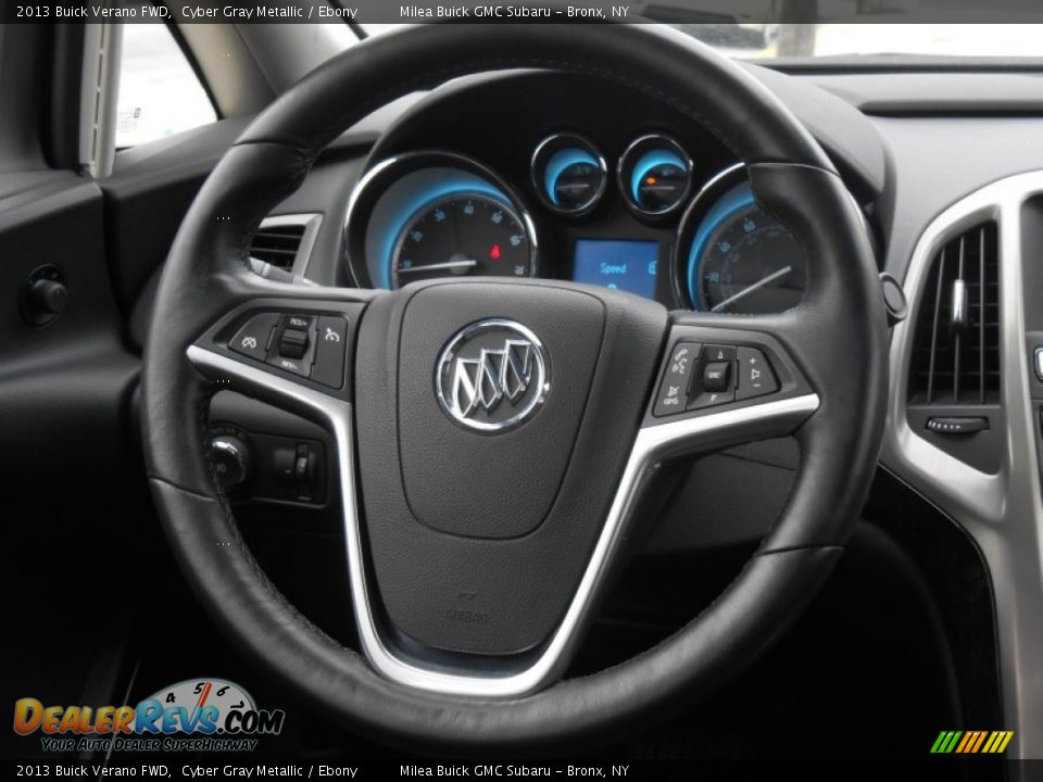2013 Buick Verano FWD Cyber Gray Metallic / Ebony Photo #11
