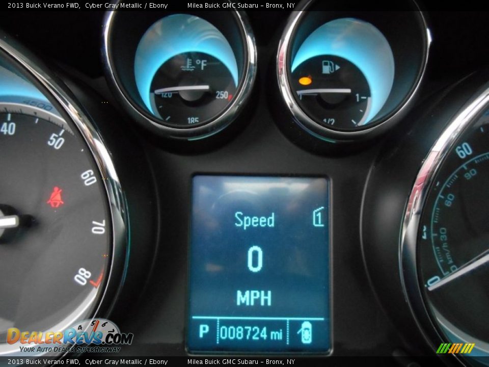 2013 Buick Verano FWD Cyber Gray Metallic / Ebony Photo #12