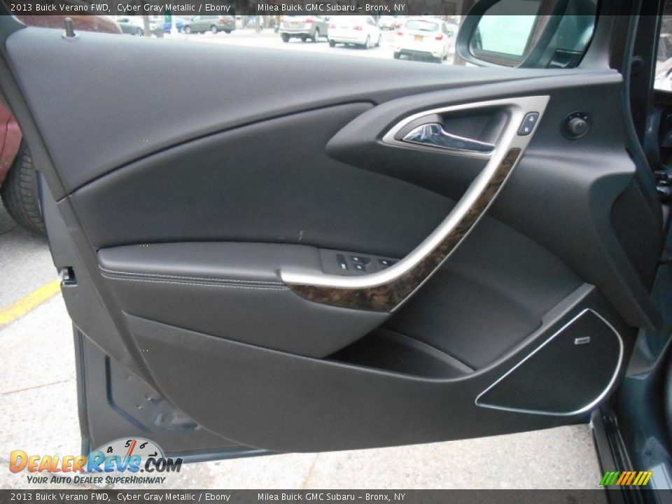 2013 Buick Verano FWD Cyber Gray Metallic / Ebony Photo #13