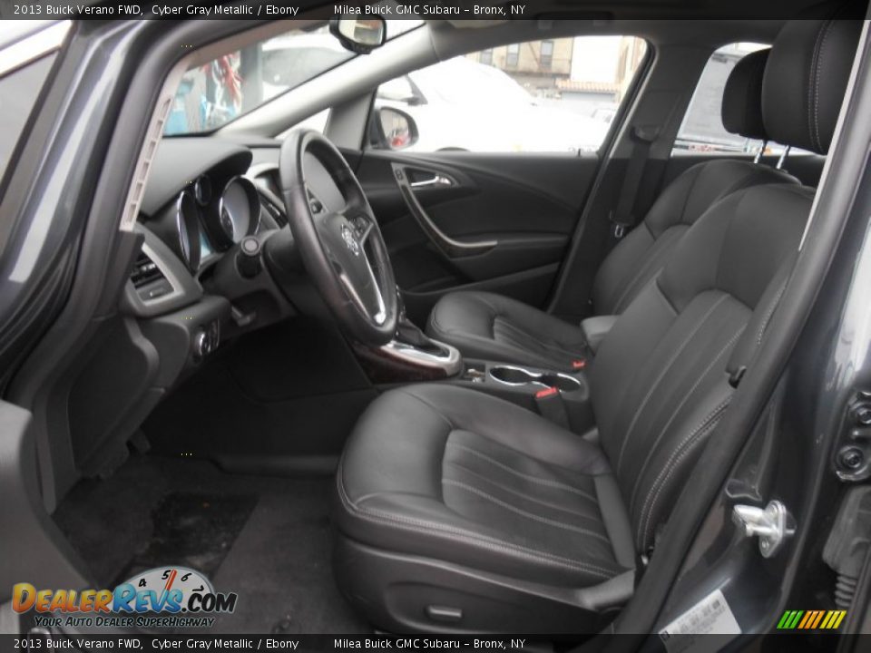2013 Buick Verano FWD Cyber Gray Metallic / Ebony Photo #14