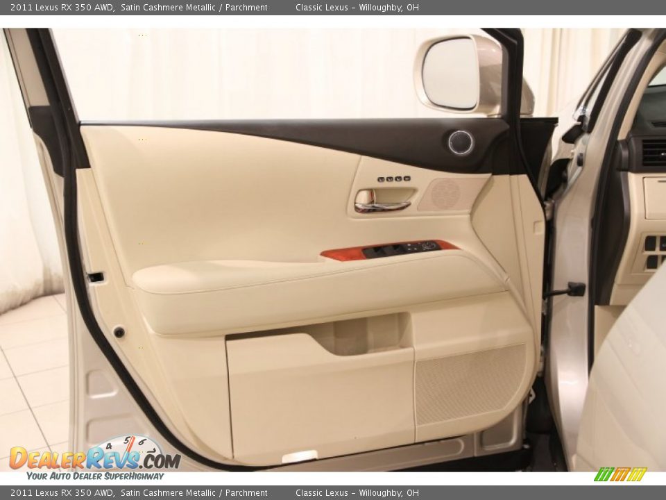 2011 Lexus RX 350 AWD Satin Cashmere Metallic / Parchment Photo #4