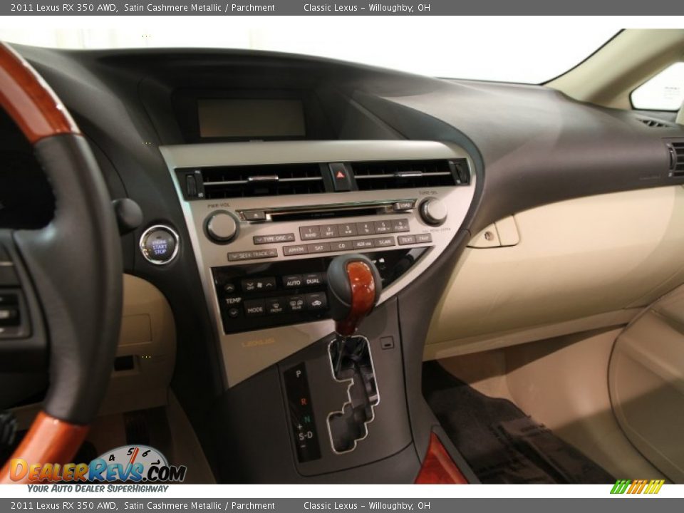 2011 Lexus RX 350 AWD Satin Cashmere Metallic / Parchment Photo #13