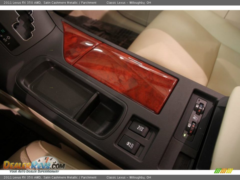 2011 Lexus RX 350 AWD Satin Cashmere Metallic / Parchment Photo #16