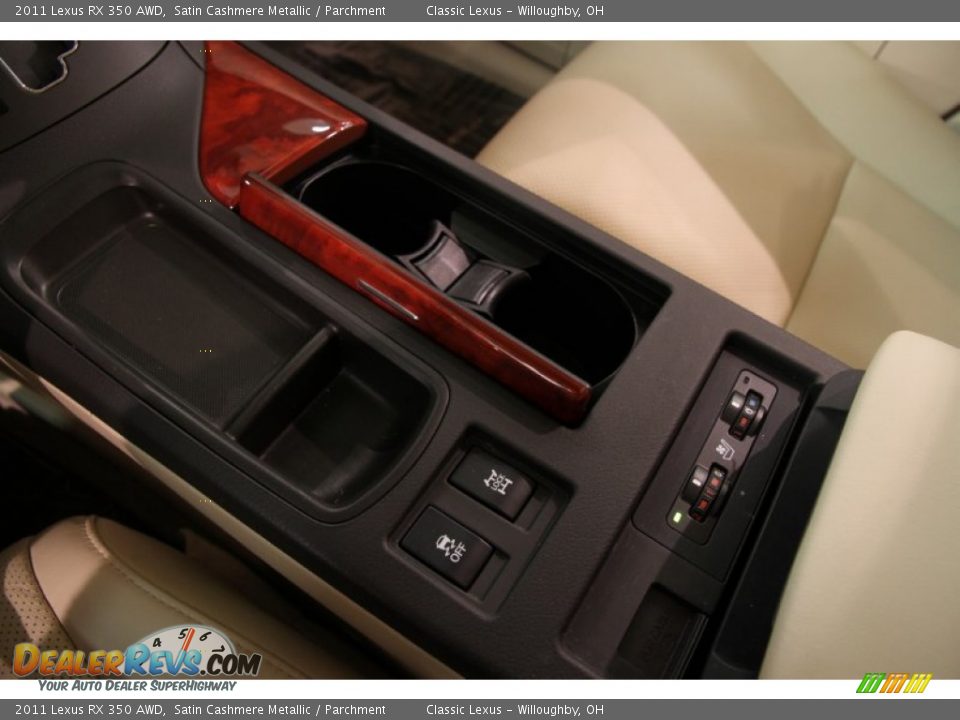 2011 Lexus RX 350 AWD Satin Cashmere Metallic / Parchment Photo #17
