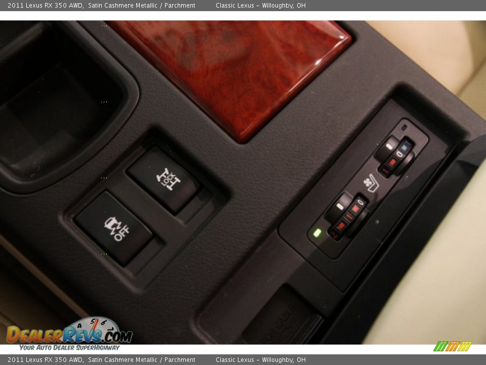 2011 Lexus RX 350 AWD Satin Cashmere Metallic / Parchment Photo #18