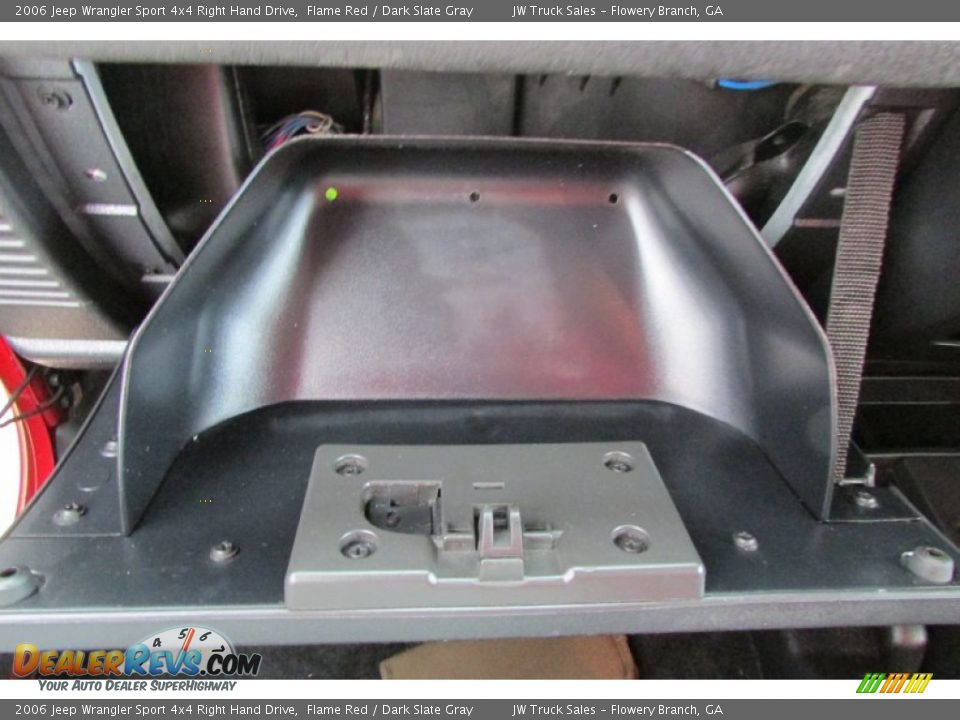 2006 Jeep Wrangler Sport 4x4 Right Hand Drive Flame Red / Dark Slate Gray Photo #19