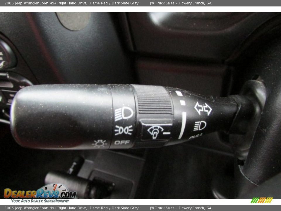 2006 Jeep Wrangler Sport 4x4 Right Hand Drive Flame Red / Dark Slate Gray Photo #30