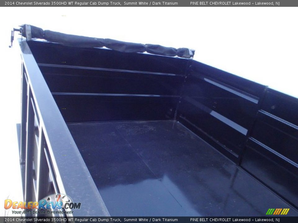 2014 Chevrolet Silverado 3500HD WT Regular Cab Dump Truck Summit White / Dark Titanium Photo #10