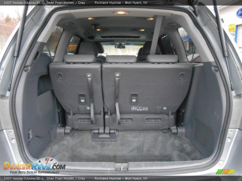 2007 Honda Odyssey EX-L Silver Pearl Metallic / Gray Photo #19