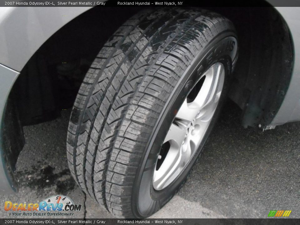 2007 Honda Odyssey EX-L Silver Pearl Metallic / Gray Photo #26