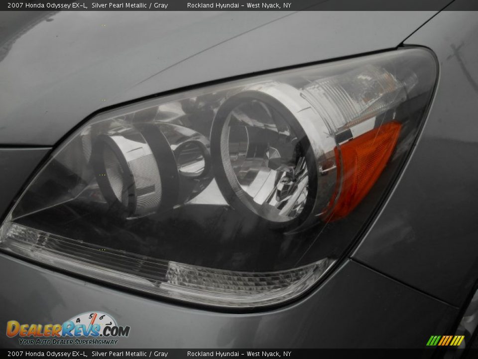 2007 Honda Odyssey EX-L Silver Pearl Metallic / Gray Photo #28