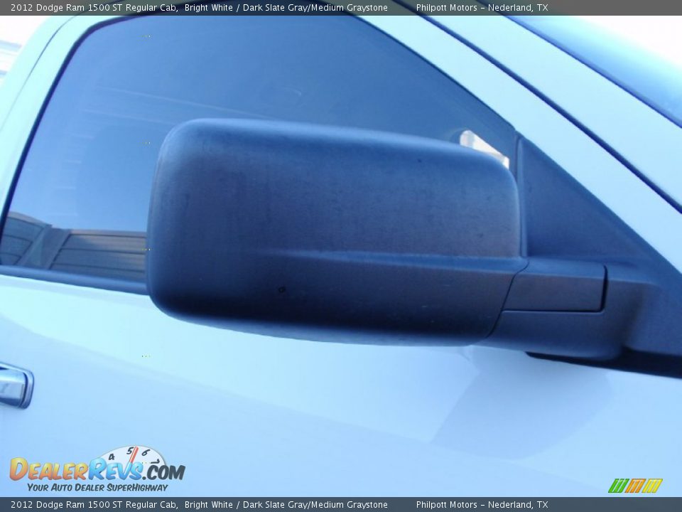 2012 Dodge Ram 1500 ST Regular Cab Bright White / Dark Slate Gray/Medium Graystone Photo #14