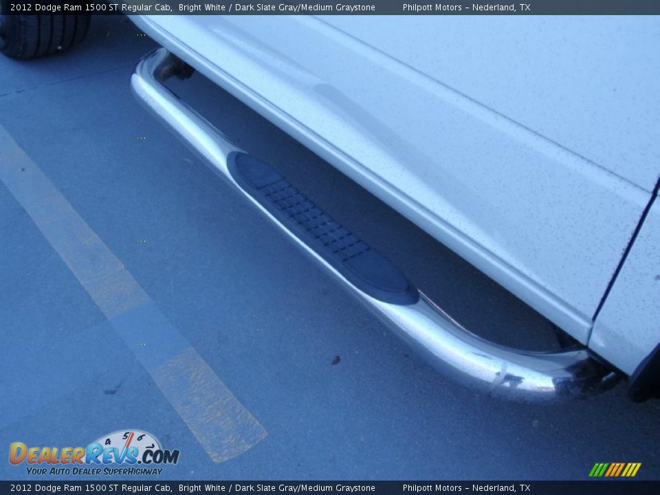 2012 Dodge Ram 1500 ST Regular Cab Bright White / Dark Slate Gray/Medium Graystone Photo #17