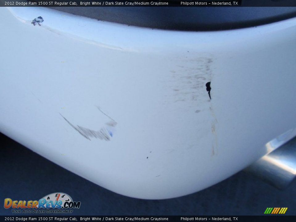 2012 Dodge Ram 1500 ST Regular Cab Bright White / Dark Slate Gray/Medium Graystone Photo #20