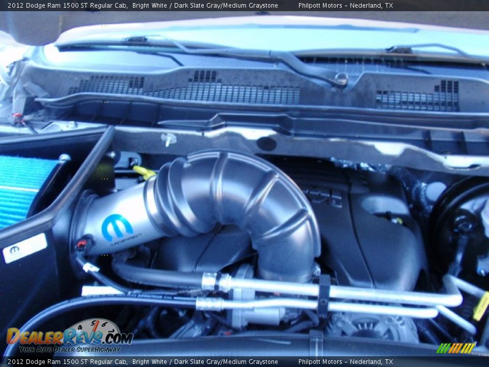 2012 Dodge Ram 1500 ST Regular Cab Bright White / Dark Slate Gray/Medium Graystone Photo #22