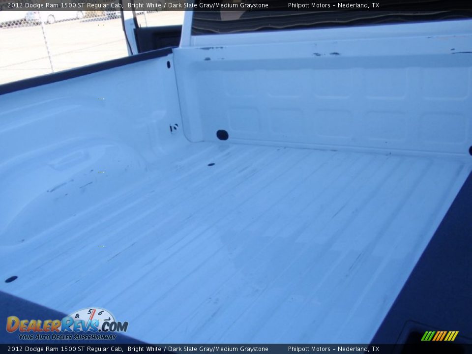 2012 Dodge Ram 1500 ST Regular Cab Bright White / Dark Slate Gray/Medium Graystone Photo #26