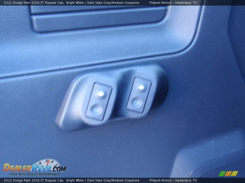 2012 Dodge Ram 1500 ST Regular Cab Bright White / Dark Slate Gray/Medium Graystone Photo #28