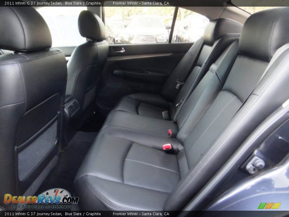 2011 Infiniti G 37 Journey Sedan Blue Slate / Graphite Photo #19