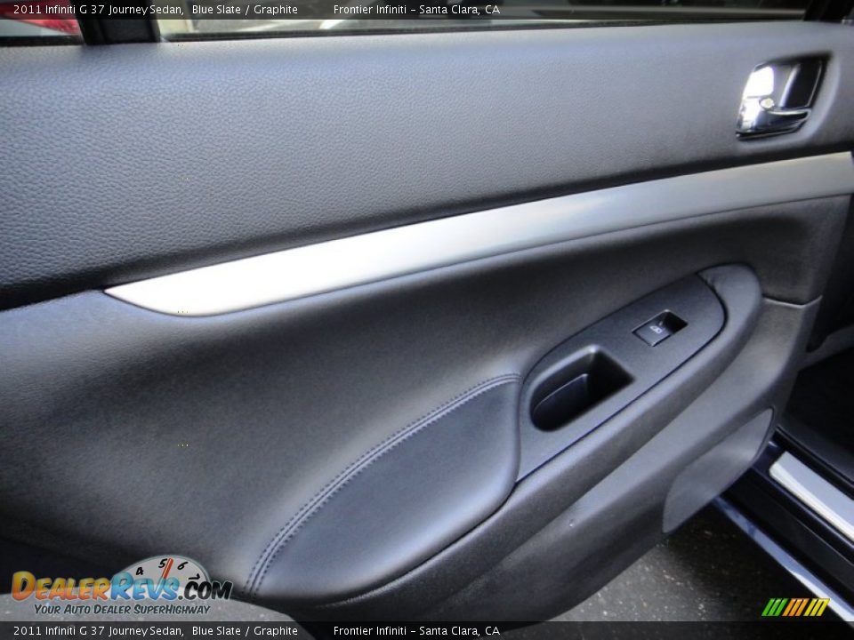 2011 Infiniti G 37 Journey Sedan Blue Slate / Graphite Photo #20
