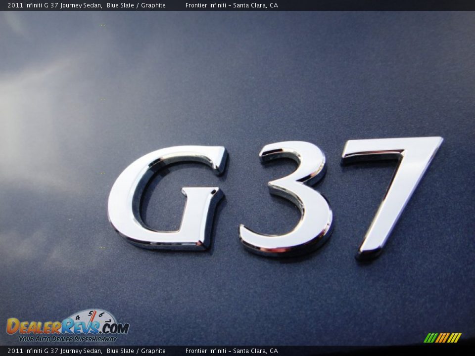 2011 Infiniti G 37 Journey Sedan Blue Slate / Graphite Photo #22