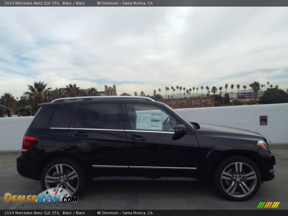 2014 Mercedes-Benz GLK 350 Black / Black Photo #3