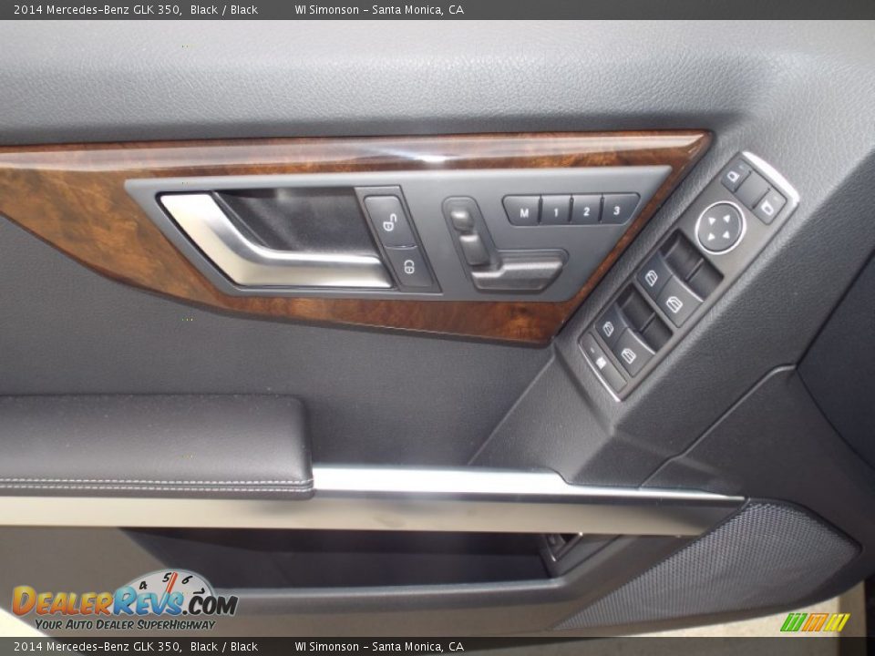 2014 Mercedes-Benz GLK 350 Black / Black Photo #6