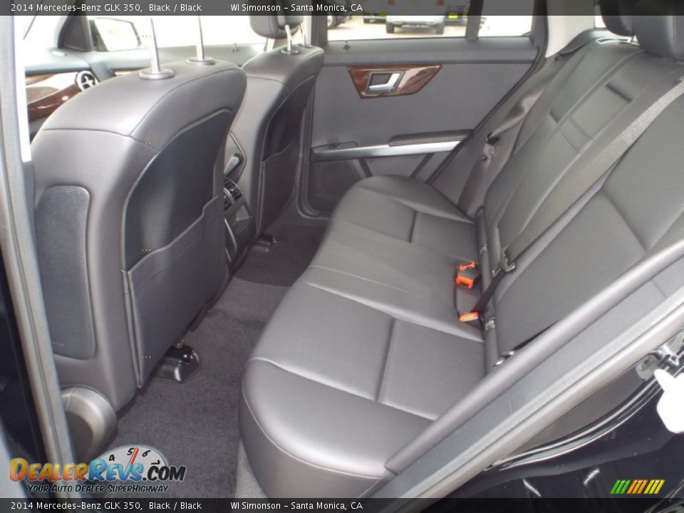 2014 Mercedes-Benz GLK 350 Black / Black Photo #8