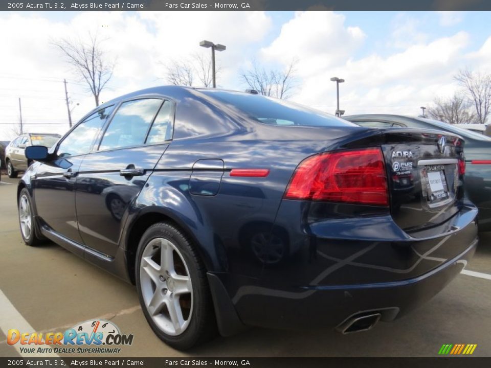 2005 Acura TL 3.2 Abyss Blue Pearl / Camel Photo #2